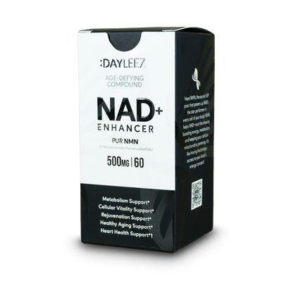 NAD+ PUR NMN (ß-Nicotinamide Mononucleotide) - 500mg Capsules for Cellular Energy & Anti-Aging Support